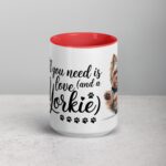 All You Need Is Love (And a Yorkie) Coffee Mug & Tea Cup - Image 10