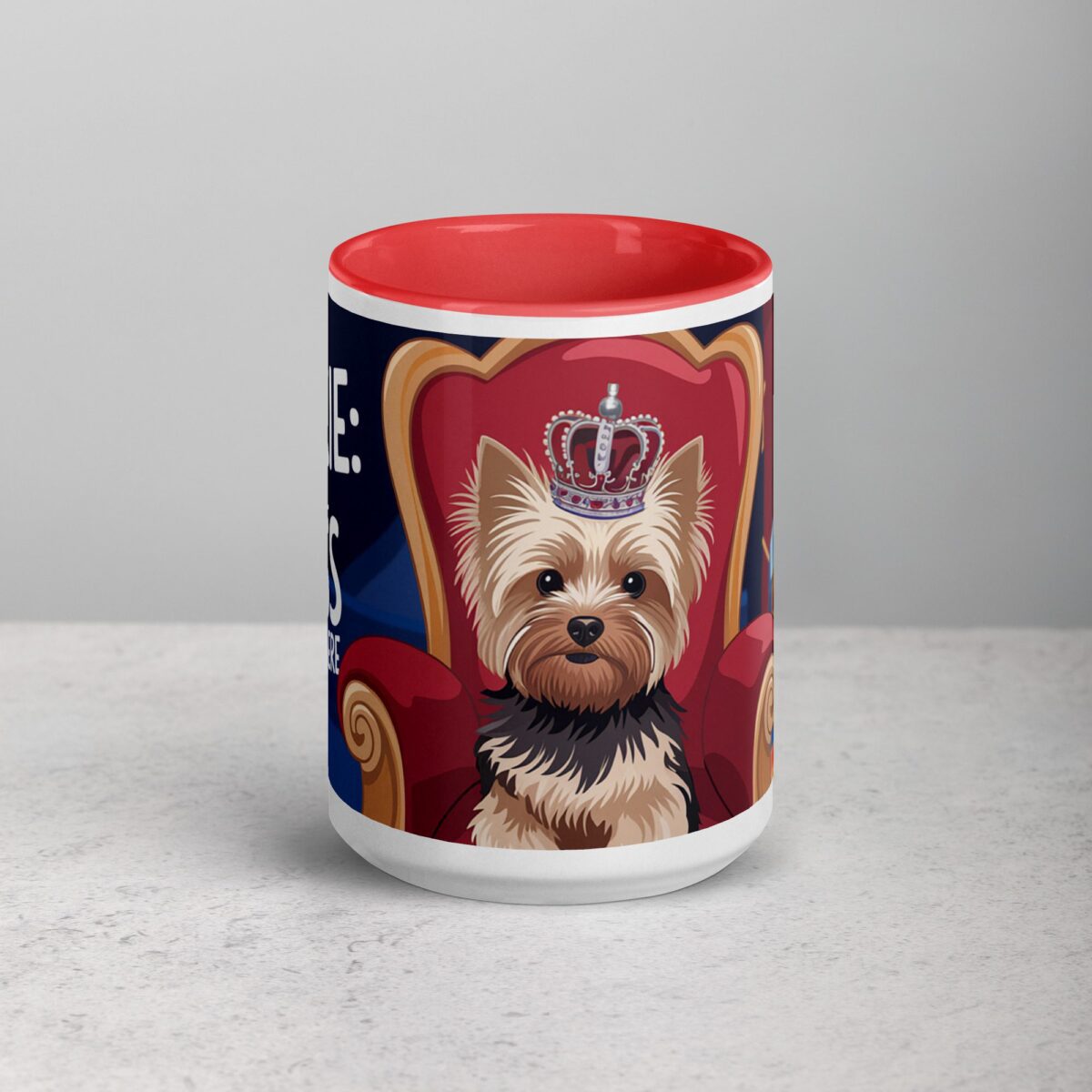 Yorkie: The Real Boss Around Here Coffee Mug - Image 10