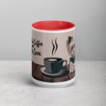 Fueled by Coffee and Yorkie Love Mug - Image 10