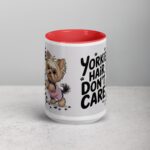 Yorkie Hair, Don’t Care Coffee Mug - Image 10