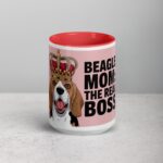 Beagle Mom: The Real Boss Coffee Mug - Image 10
