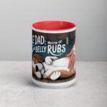 Beagle Dad: Master of Treats and Belly Rubs Coffee Mug - Image 10