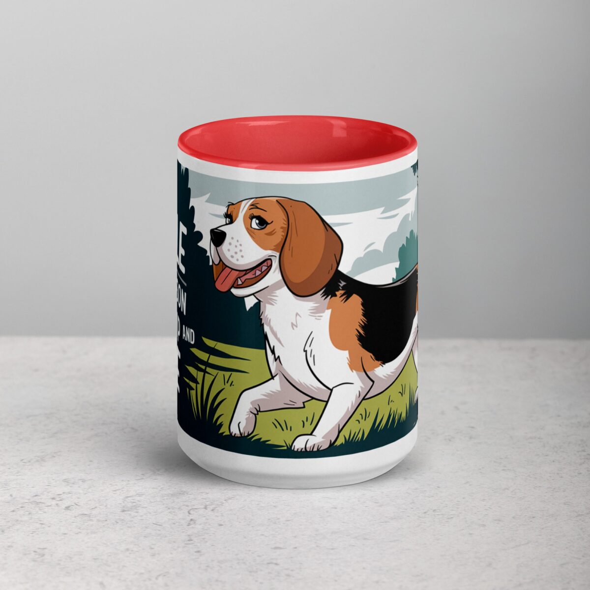 My Beagle Is the Reason I Wake Up (and Smile) Coffee Mug - Image 10