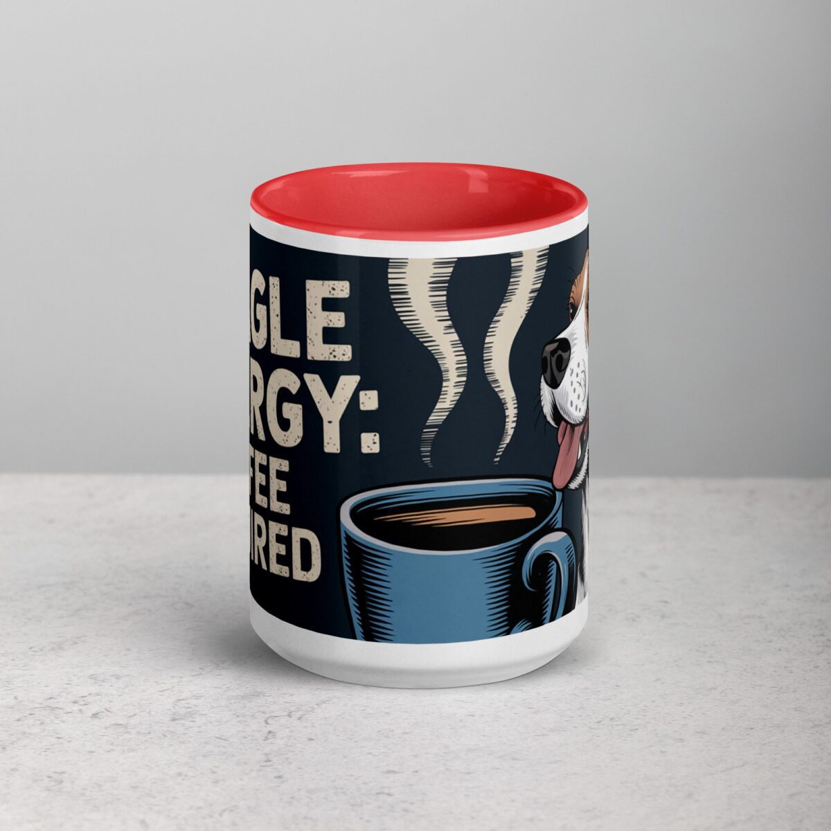 Beagle Energy: Coffee Required Mug - Image 10