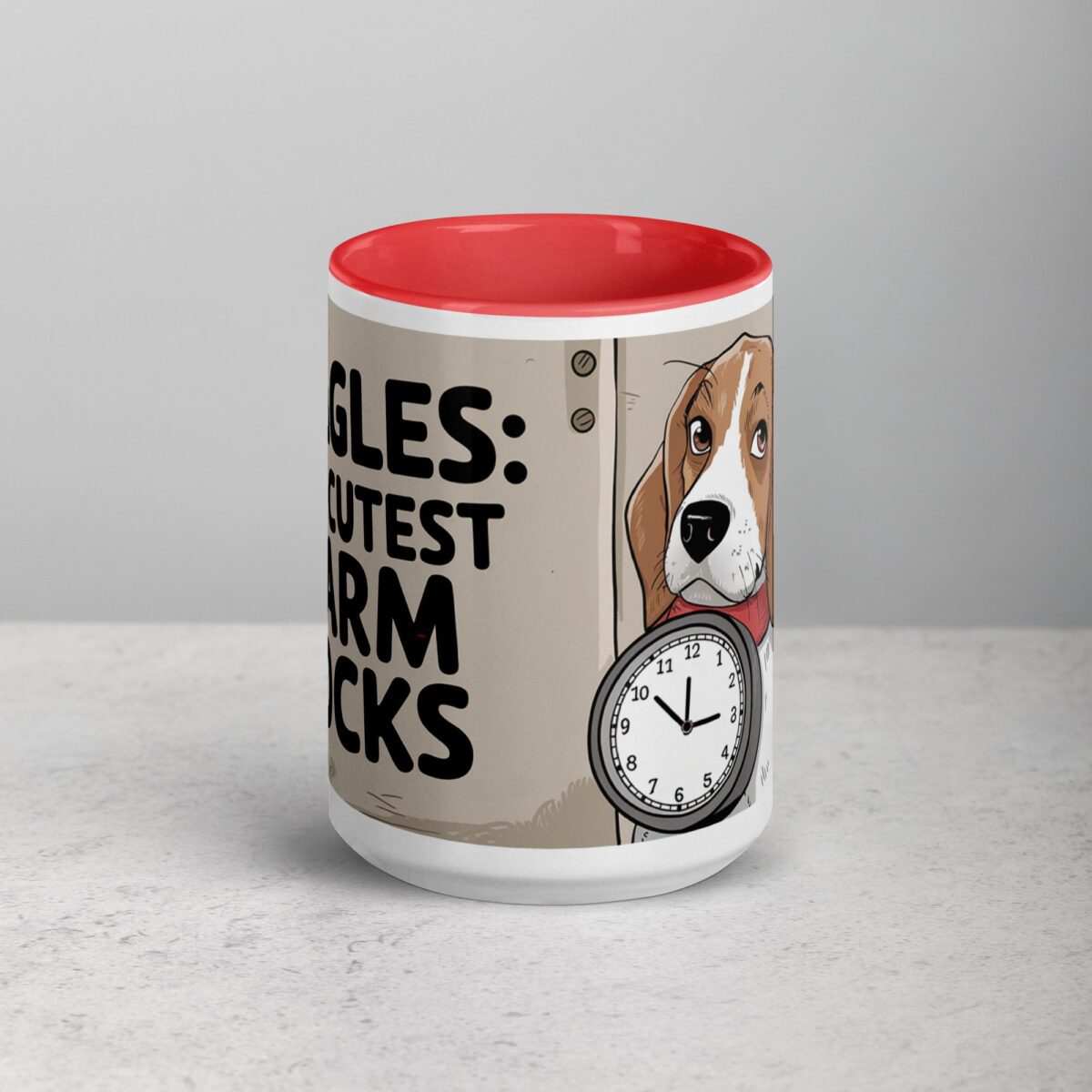 Beagles: The Cutest Alarm Clocks Coffee Mug - Image 10