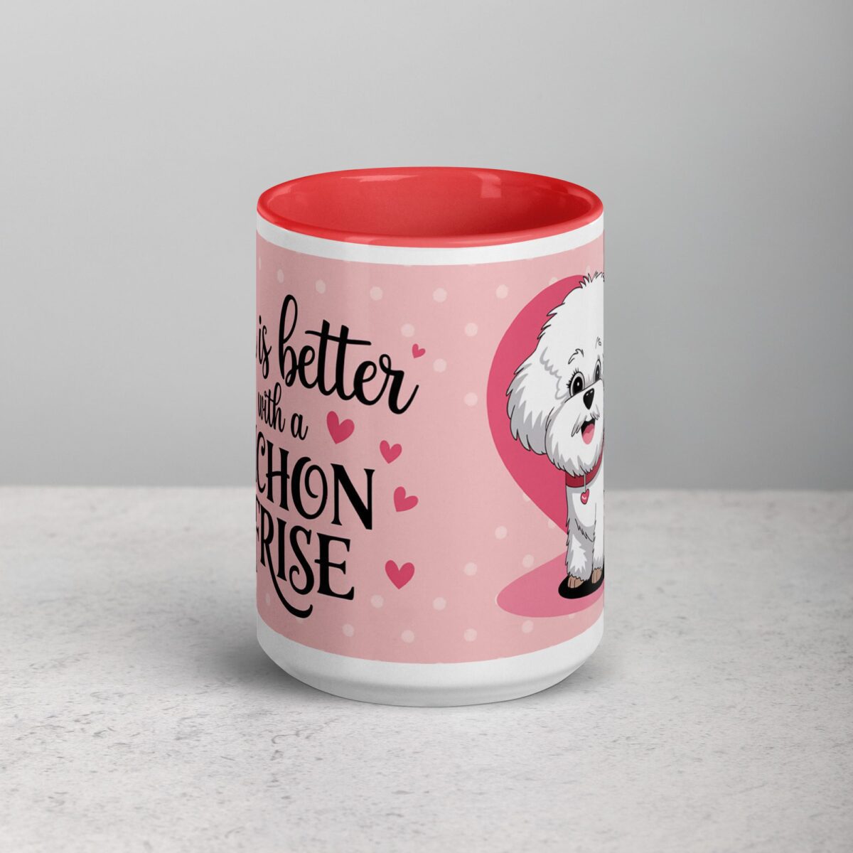 Life Is Better with a Bichon Frise Coffee Mug - Image 10