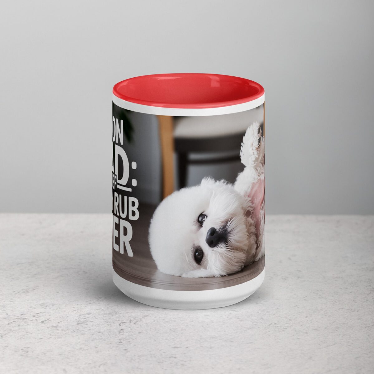 Bichon Dad: Chief Belly Rub Giver Coffee Mug - Image 10
