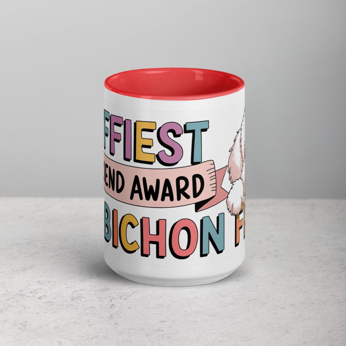 Fluffiest Friend Award: My Bichon Frise Coffee Mug - Image 10