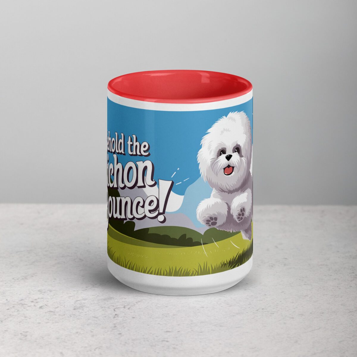 Behold the Bichon Bounce! Coffee Mug - Image 10