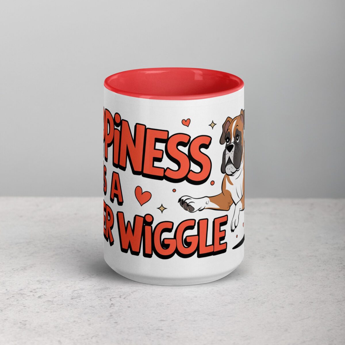 Happiness Is a Boxer Wiggle Coffee Mug - Image 10