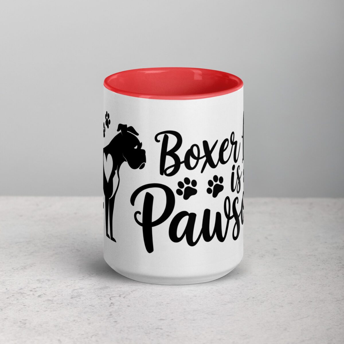 Boxer Love Is Pawsome Coffee Mug & Tea Cup - Image 10