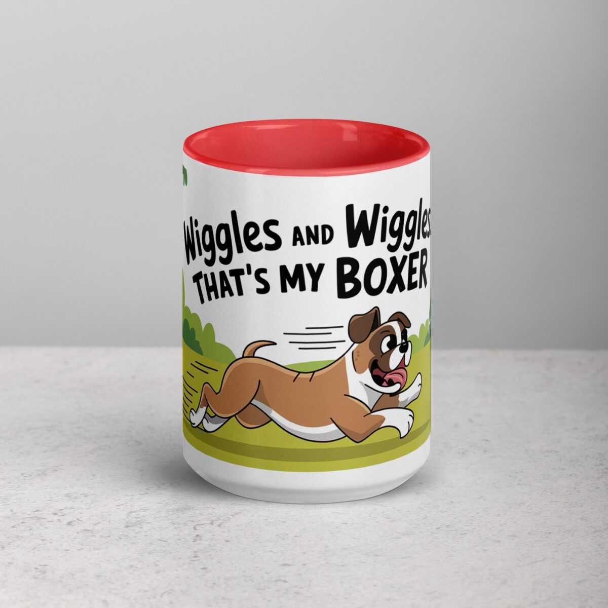 Wiggles and Wiggles: That’s My Boxer Coffee Mug - Image 10