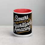 Boxers Make Life Pawsitively Amazing Coffee Mug - Image 11