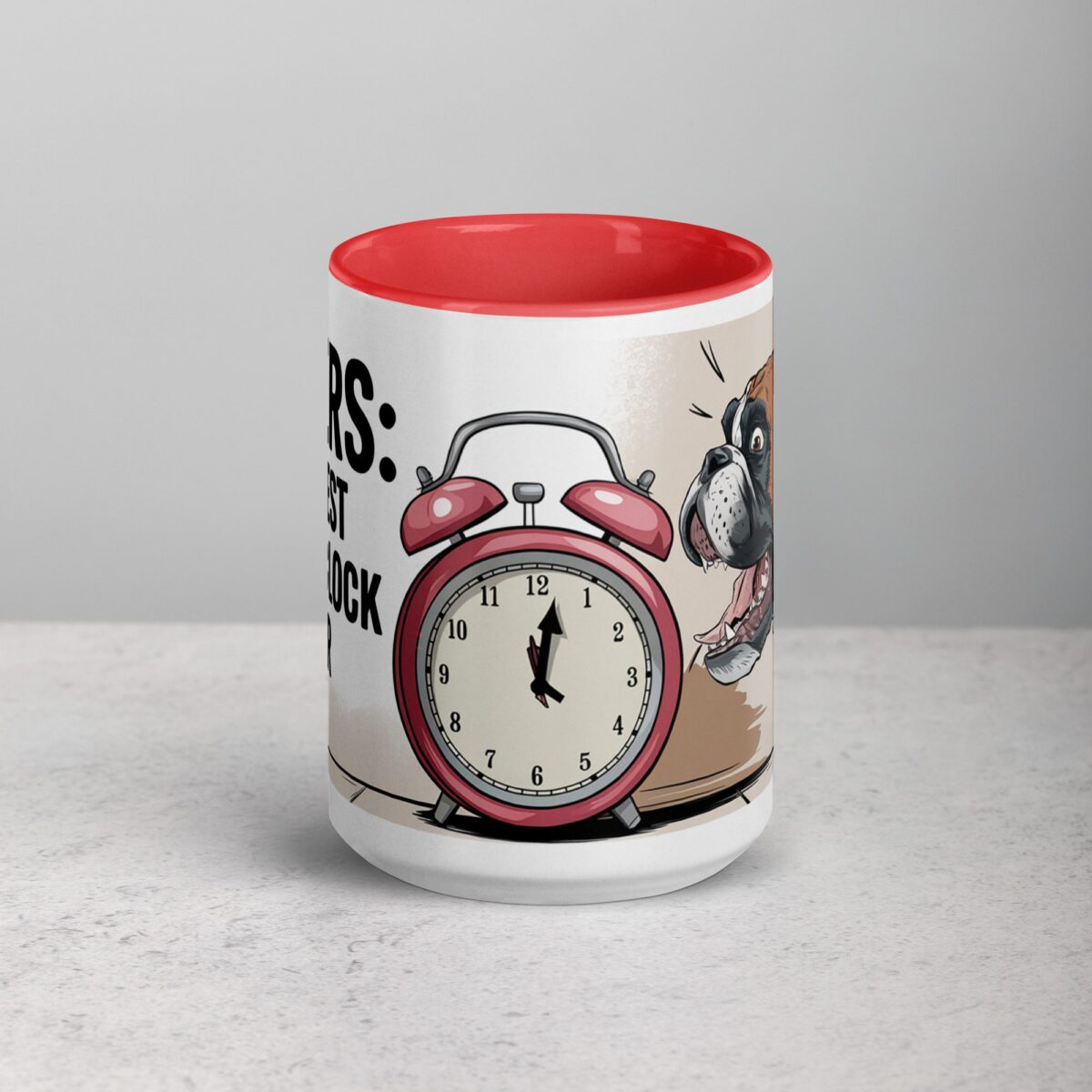 Boxers: The Best Alarm Clock Ever Coffee Mug - Image 10