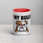 I ❤️ My Bulldog  Coffee Mug & Tea Cup - Image 10