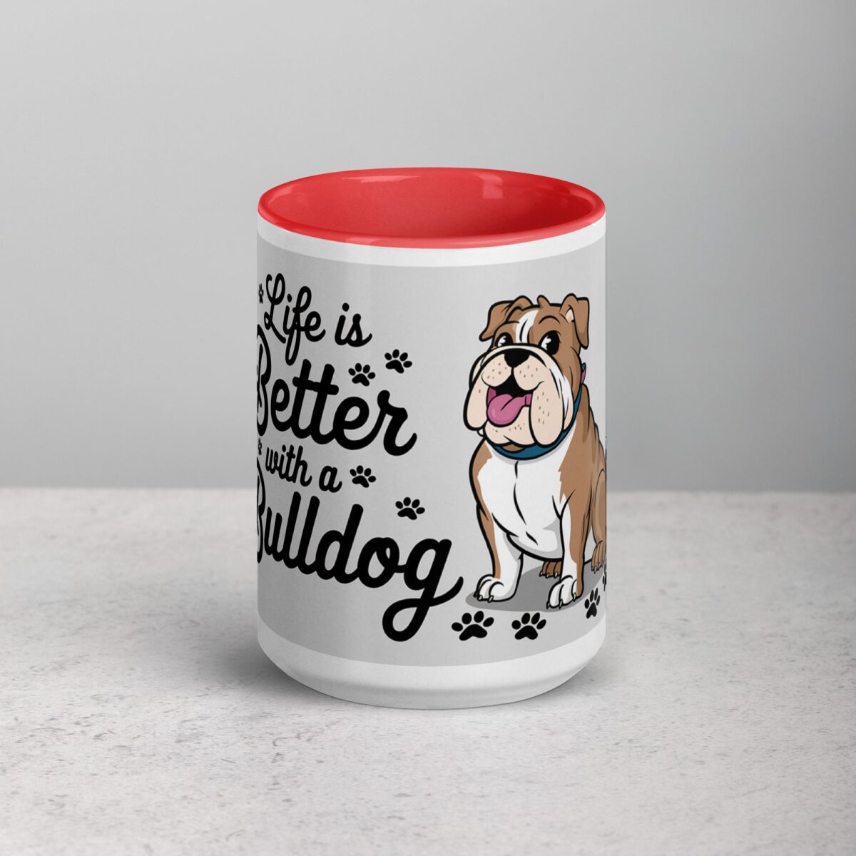 Life Is Better with a Bulldog Coffee Mug - Image 10