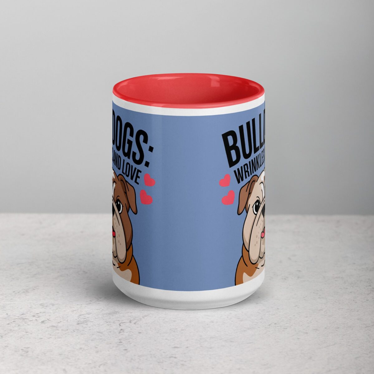 Bulldogs: Wrinkles and Love Coffee Mug - Image 10