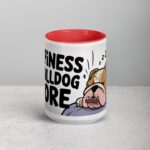 Happiness Is a Bulldog Snore Coffee Mug - Image 10