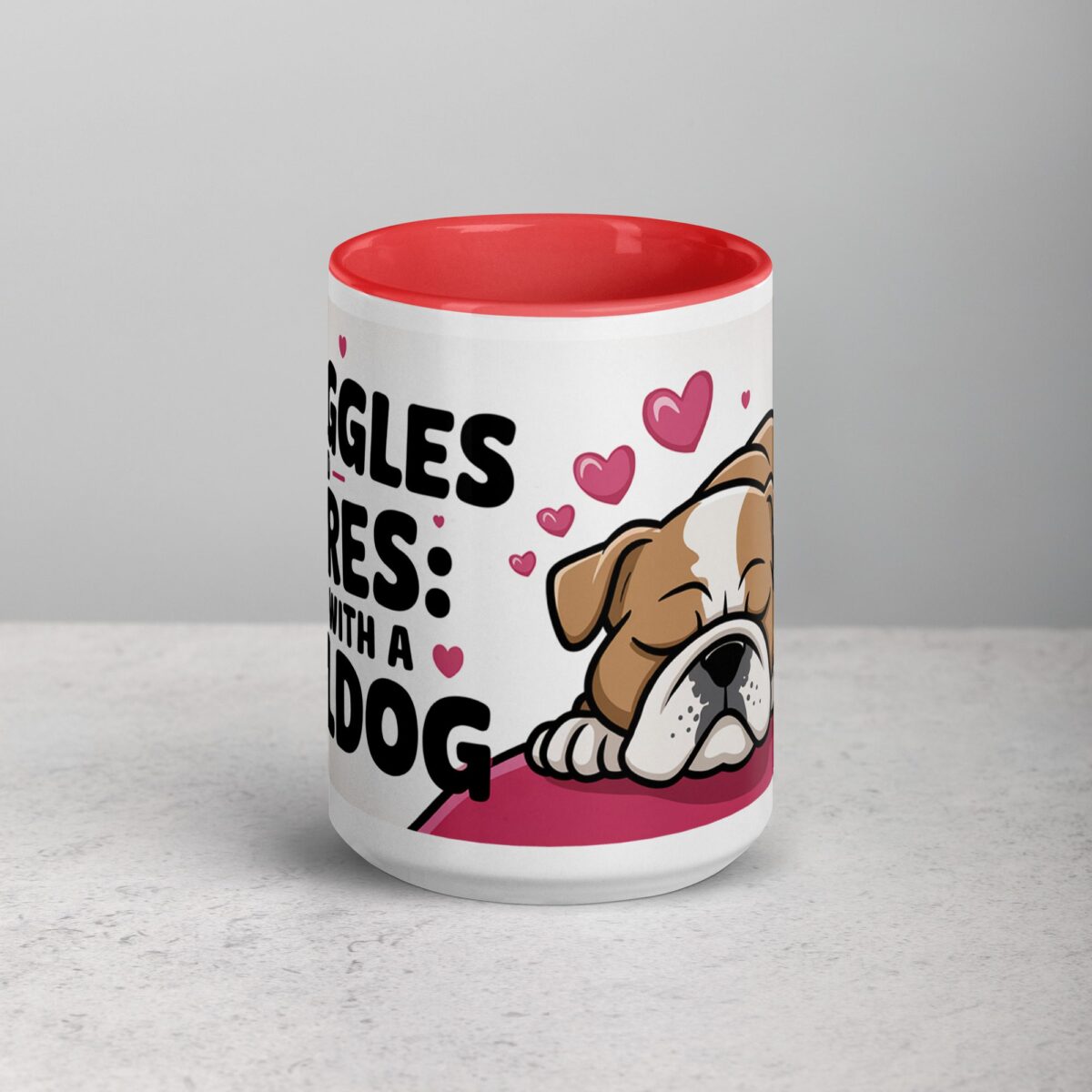 Snuggles and Snores: Life with a Bulldog Coffee Mug - Image 10