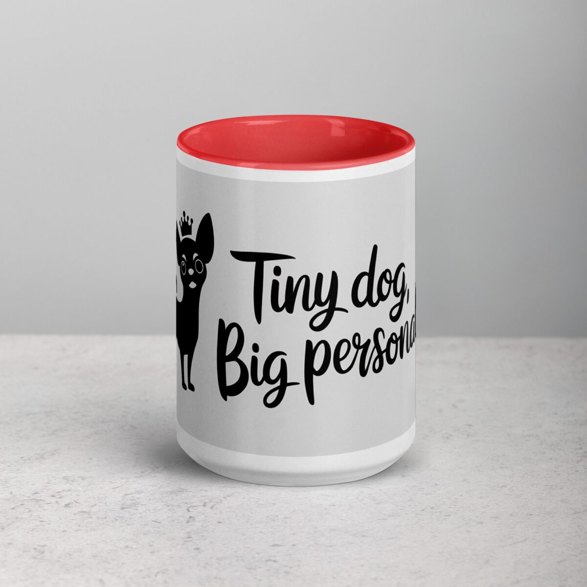 Tiny Dog, Big Personality Coffee Mug - Image 10