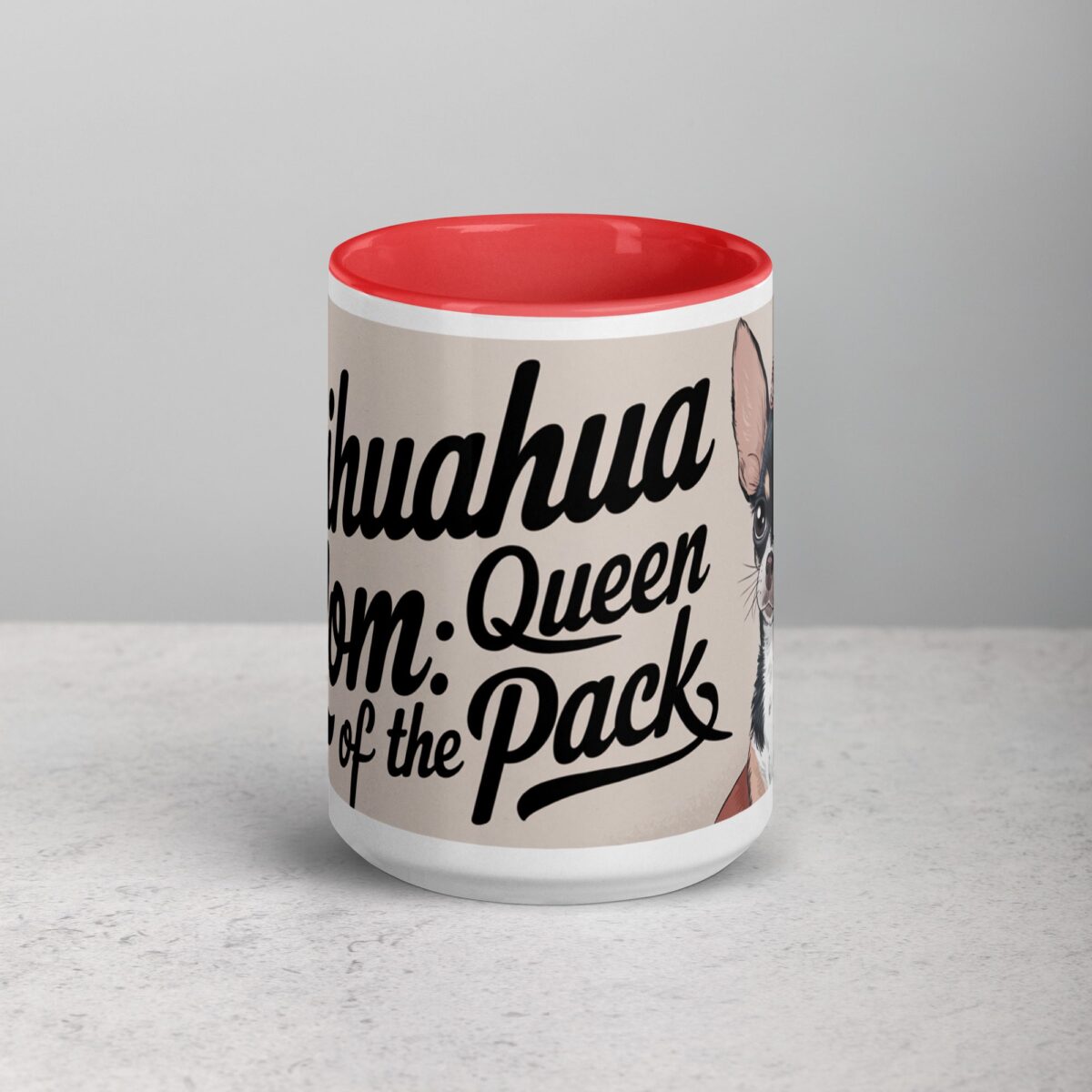 Chihuahua Mom: Queen of the Pack Coffee Mug - Image 10