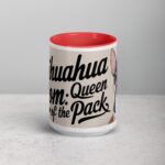 Chihuahua Mom: Queen of the Pack Coffee Mug - Image 10
