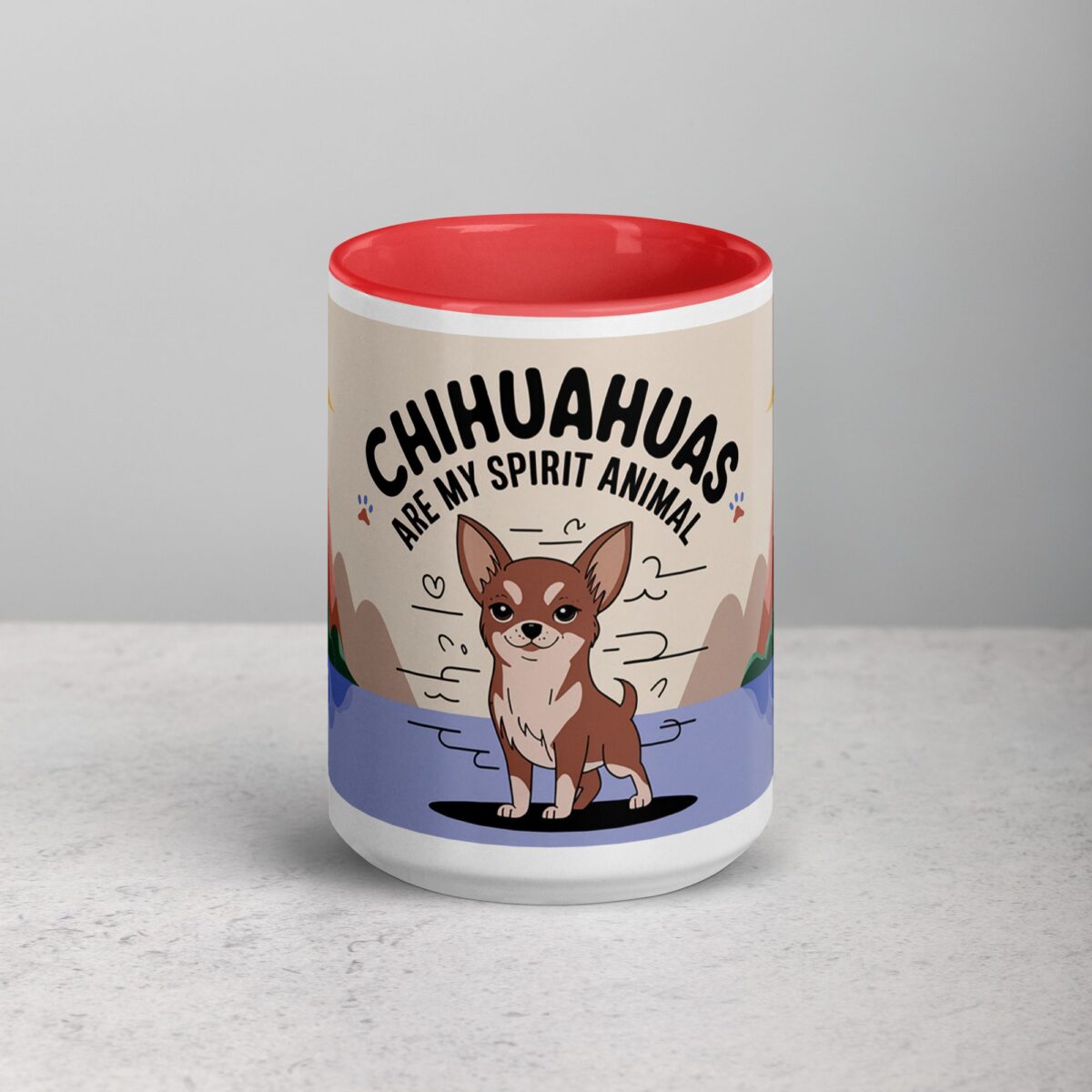 Chihuahuas Are My Spirit Animal Coffee Mug - Image 10