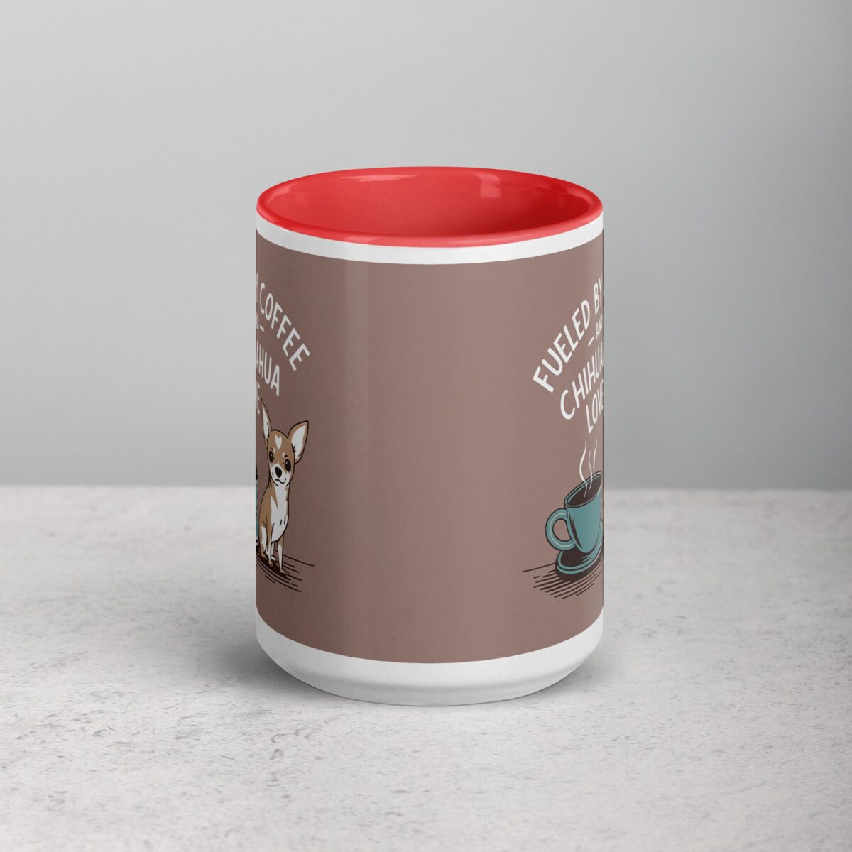 Fueled by Coffee and Chihuahua Love Mug - Image 10