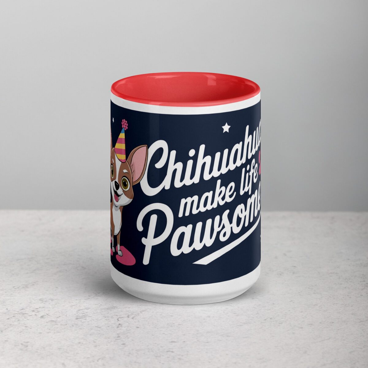 Chihuahuas Make Life Pawsome Coffee Mug - Image 10
