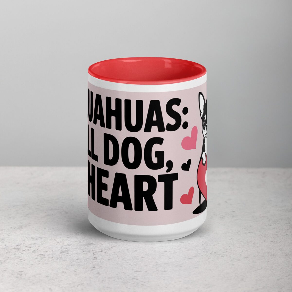 Chihuahuas: Small Dog, Big Heart Coffee Mug - Image 10