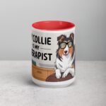 My Collie Is My Therapist Coffee Mug - Image 10