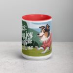 Collies: Bringing Joy One Wiggle at a Time Coffee Mug - Image 10