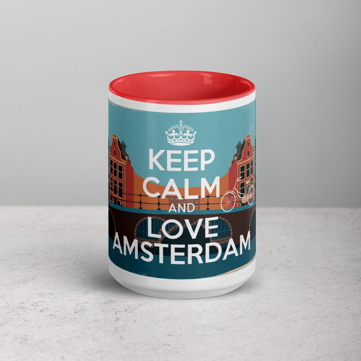 Keep Calm and Love Amsterdam Coffee Mug - Image 10