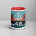 Keep Calm and Love Amsterdam Coffee Mug - Image 10