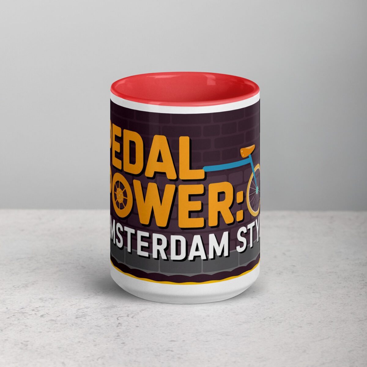 Pedal Power: Amsterdam Style Coffee Mug - Image 10
