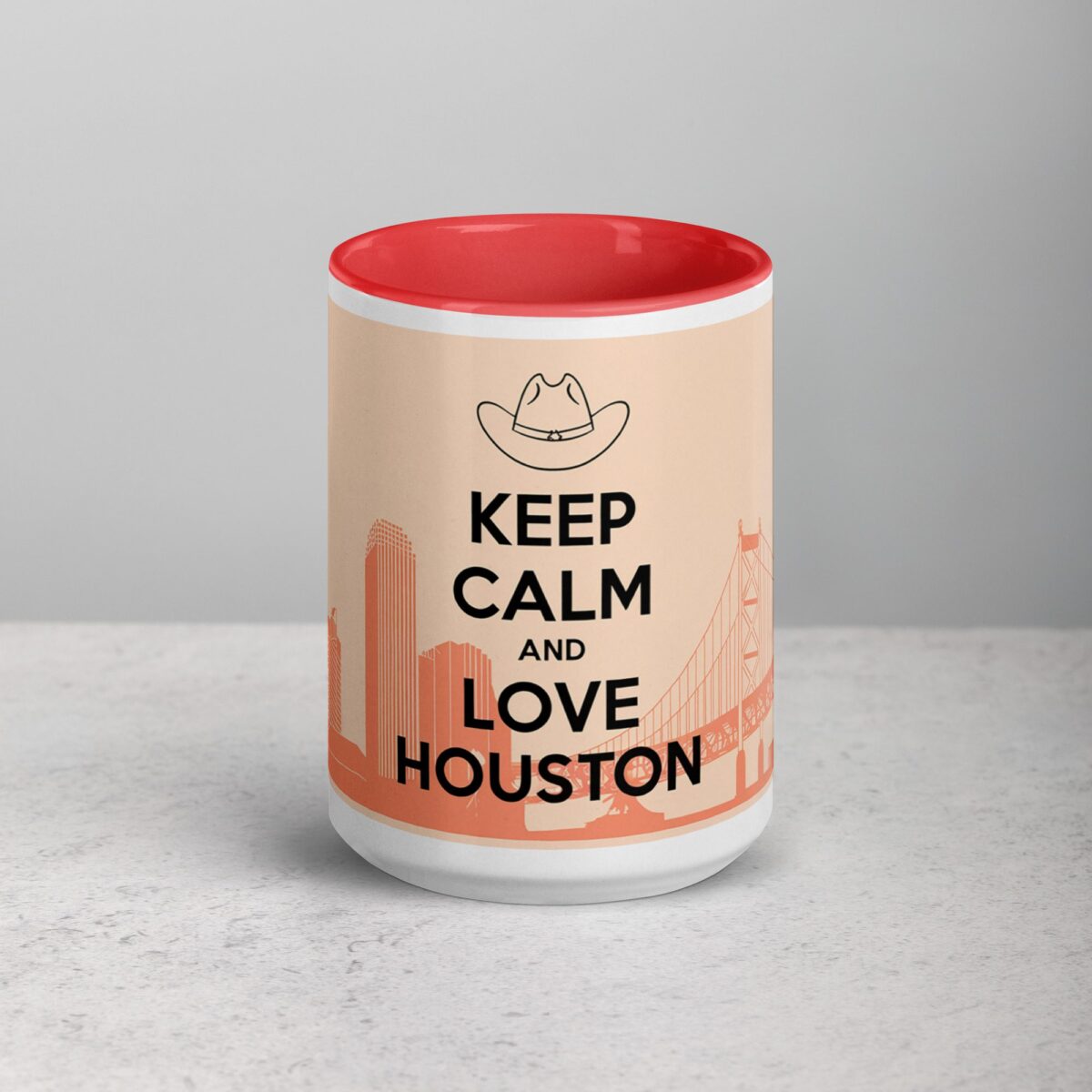 Keep Calm and Love Houston Coffee Mug & Tea Cup - Image 10