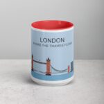 London: Where the Thames Flows Coffee Mug - Image 10
