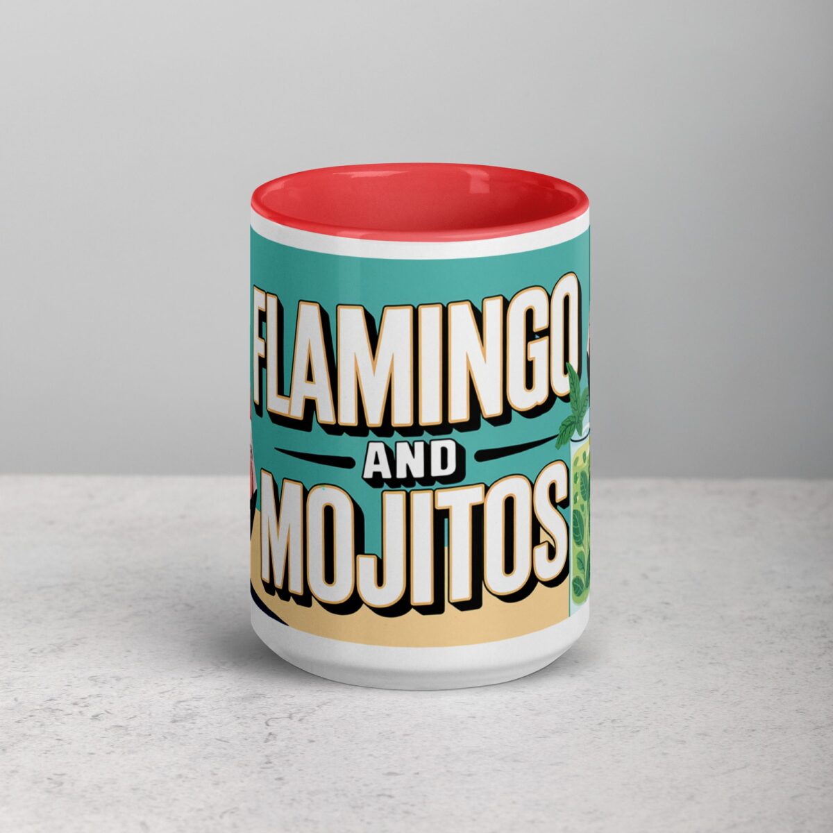 Flamingos and Mojitos Coffee Mug - Image 10
