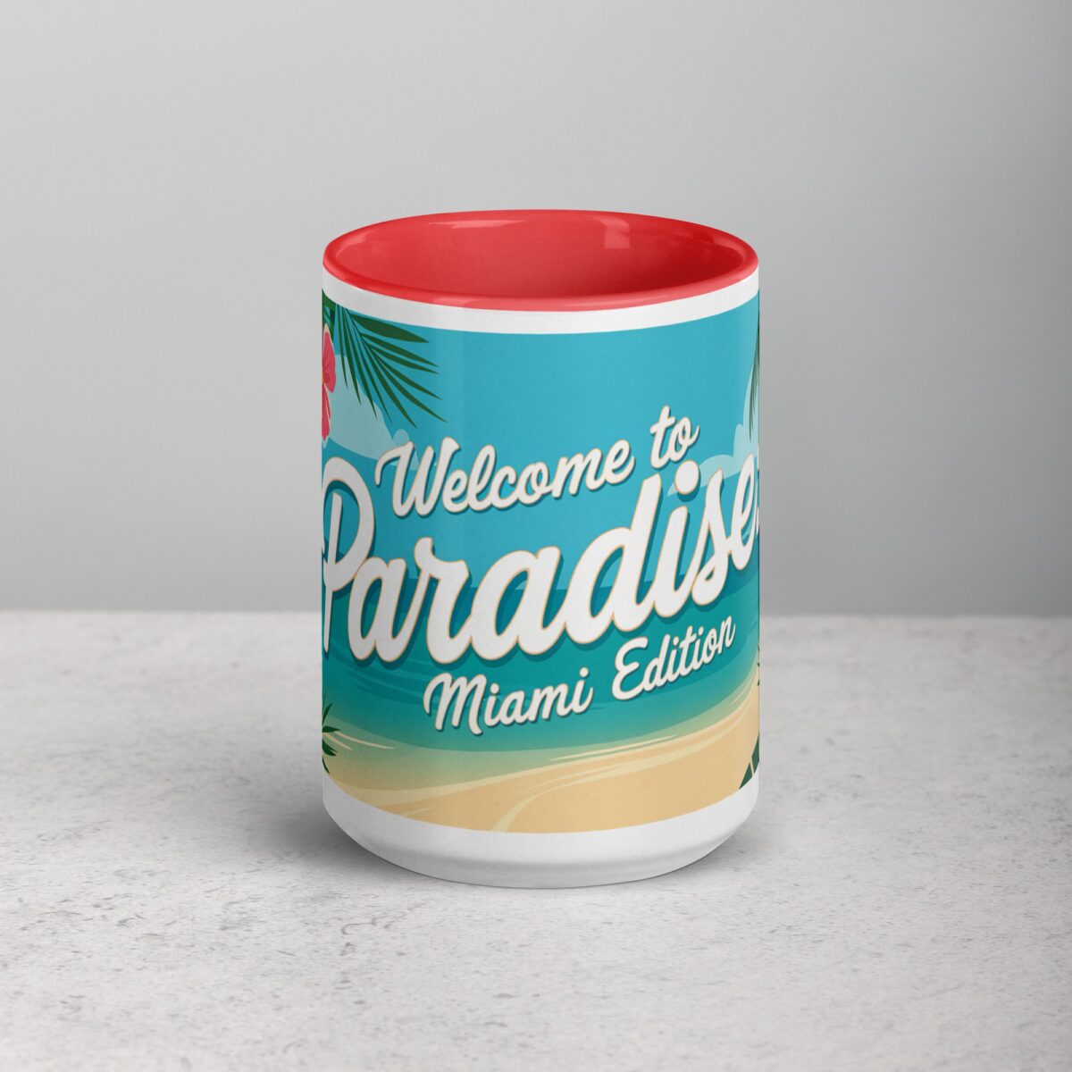 Welcome to Paradise: Miami Edition Coffee Mug - Image 10