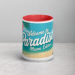 Welcome to Paradise: Miami Edition Coffee Mug - Image 10