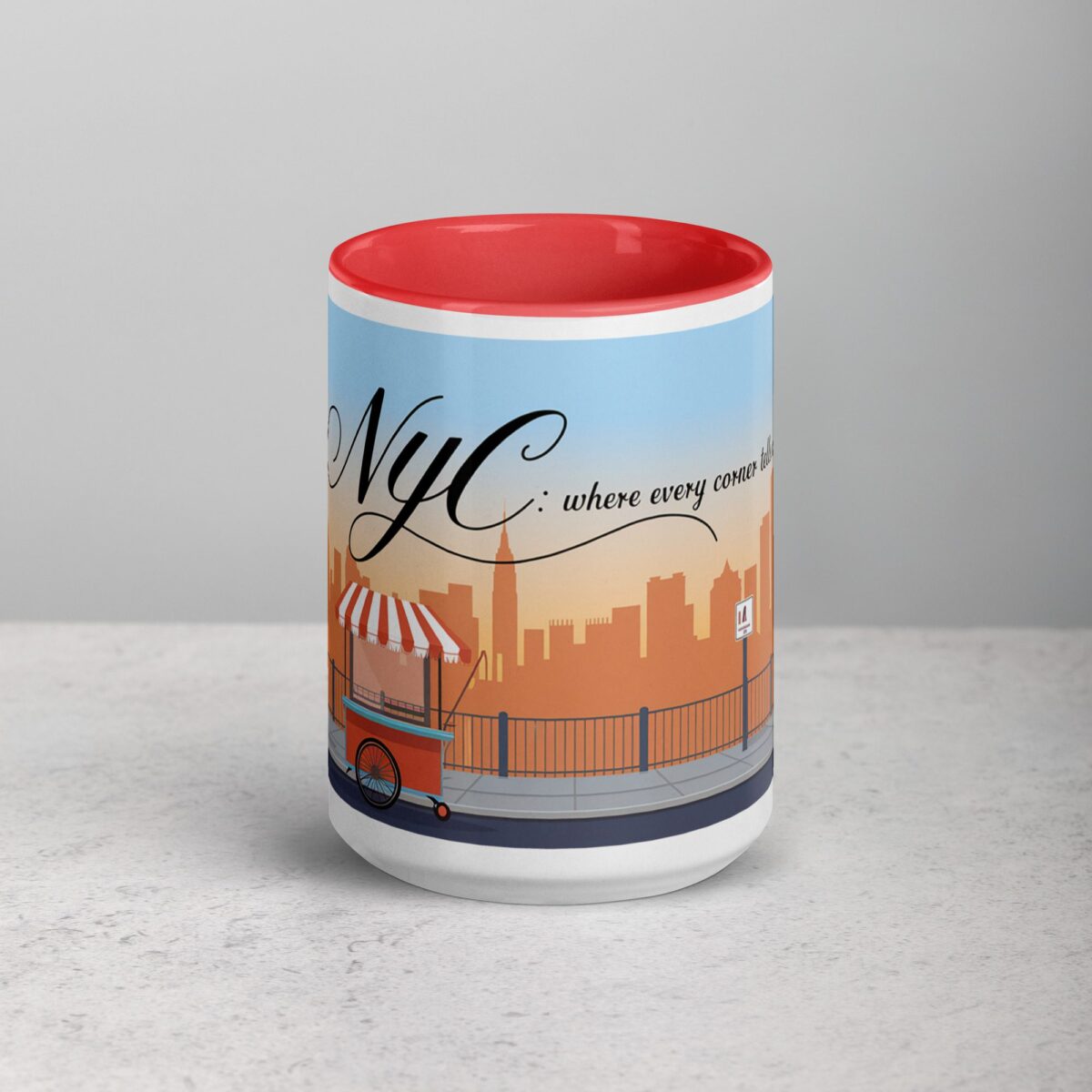 NYC: Where Every Corner Tells a Story Coffee Mug - Image 10