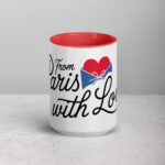 From Paris with Love Coffee Mug & Tea Cup - Image 10