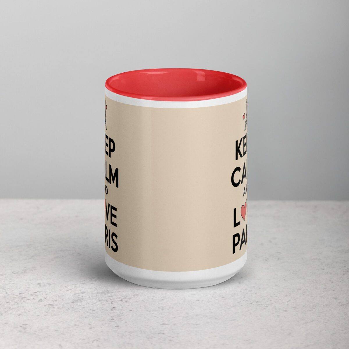 Keep Calm and Love Paris Coffee Mug & Tea Cup - Image 10