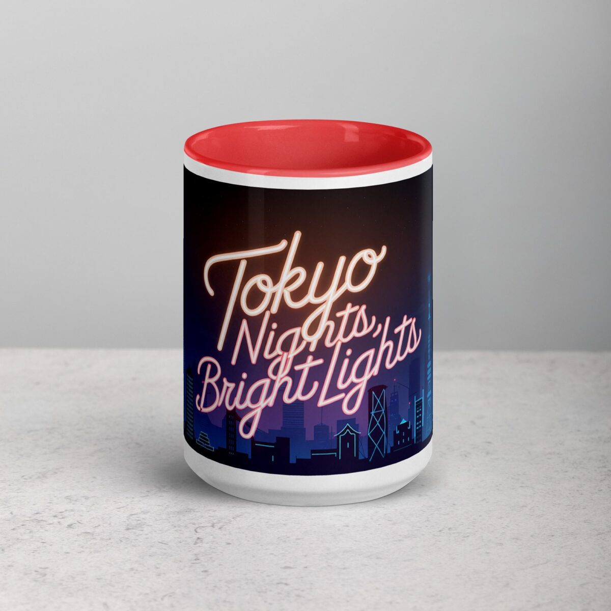Tokyo Nights, Bright Lights Coffee Mug - Image 10