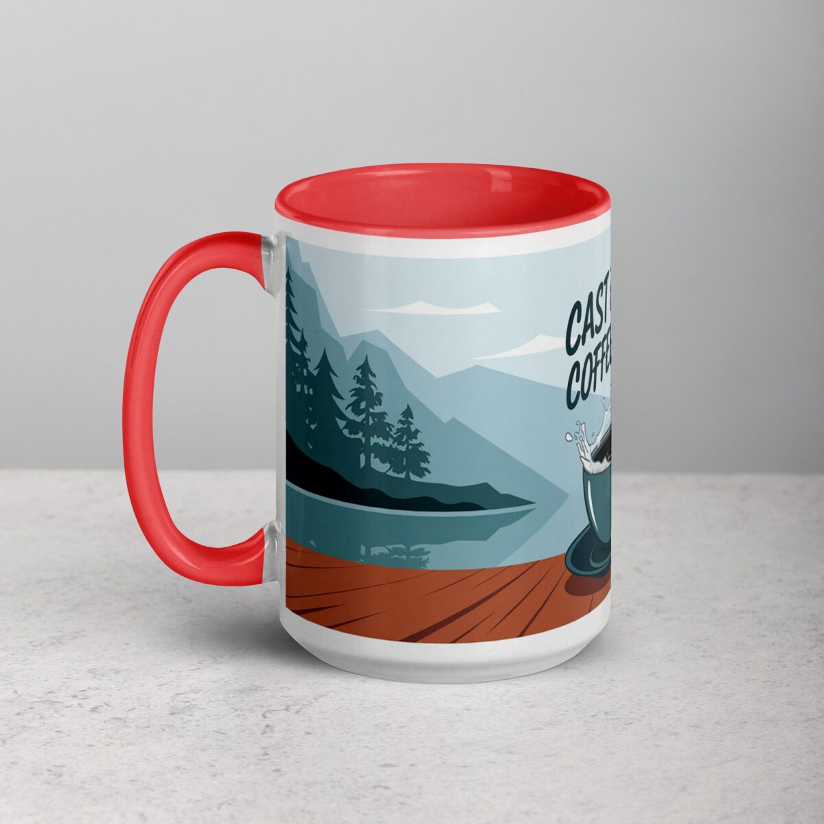 Cast First, Coffee Later Fishing Mug - Image 11