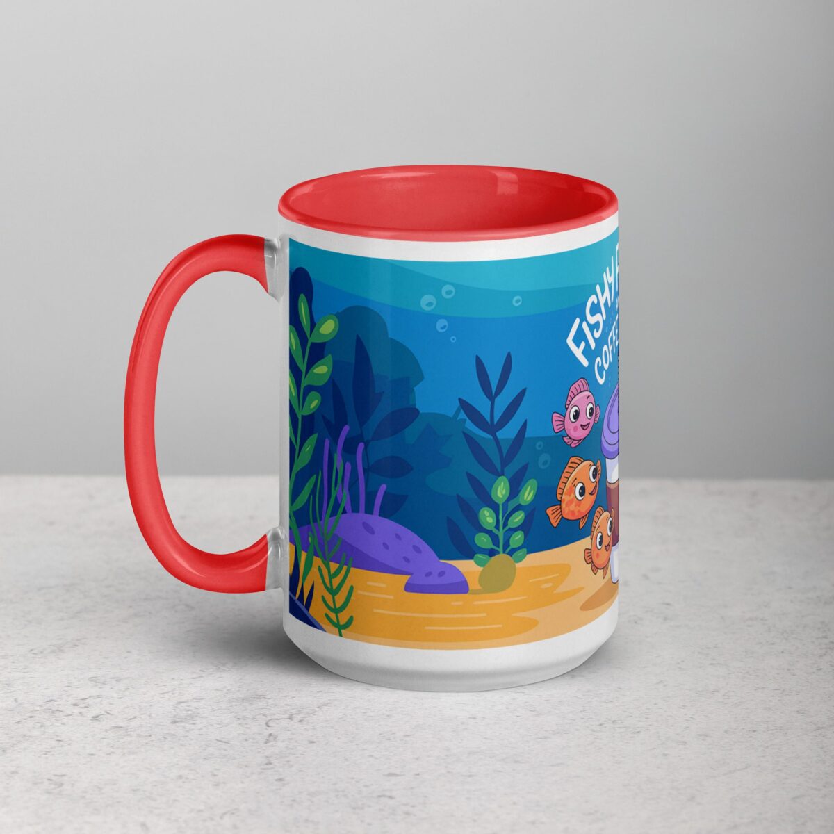Fishy Friends and Coffee Ends Mug - Image 11
