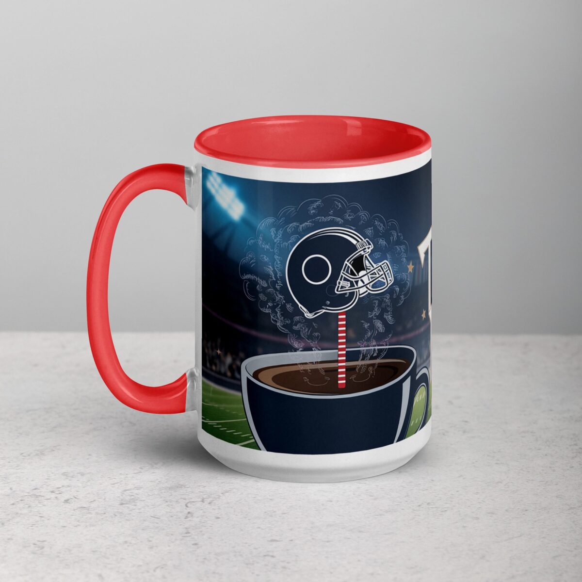 Touchdown Brews Football Coffee Mug - Image 11
