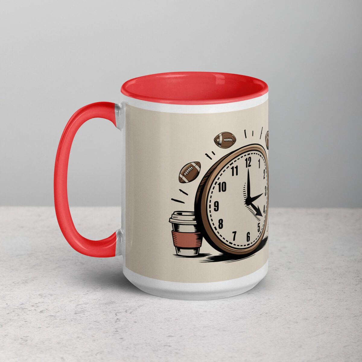 4th Quarter Coffee Football Mug - Image 11