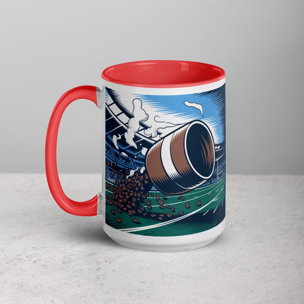 Ready for the Kickoff… and Coffee Football Mug - Image 11