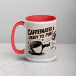 Caffeinated & Ready to Punt Football Mug - Image 11